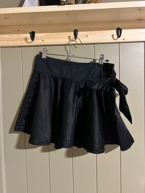 Joie Rayon Black Skirt Sz 2